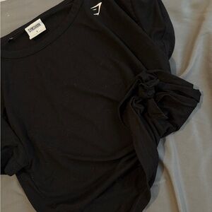 Gymshark black essential tee
